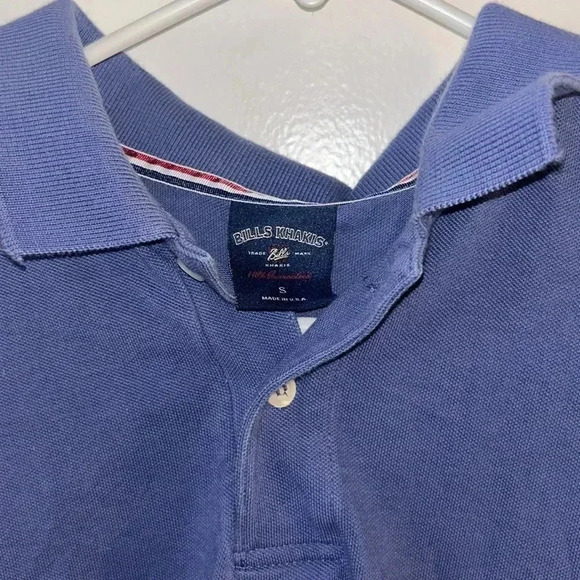 Vintage Bills khakis men’s blue polo size small - Picture 2 of 5